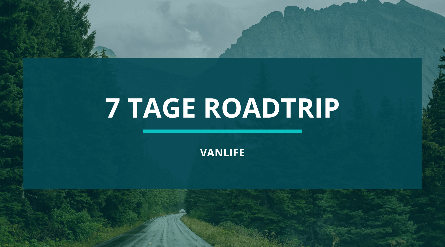 Die beste 7 Tage Roadtrip-Route mit Auto und Dachzelt