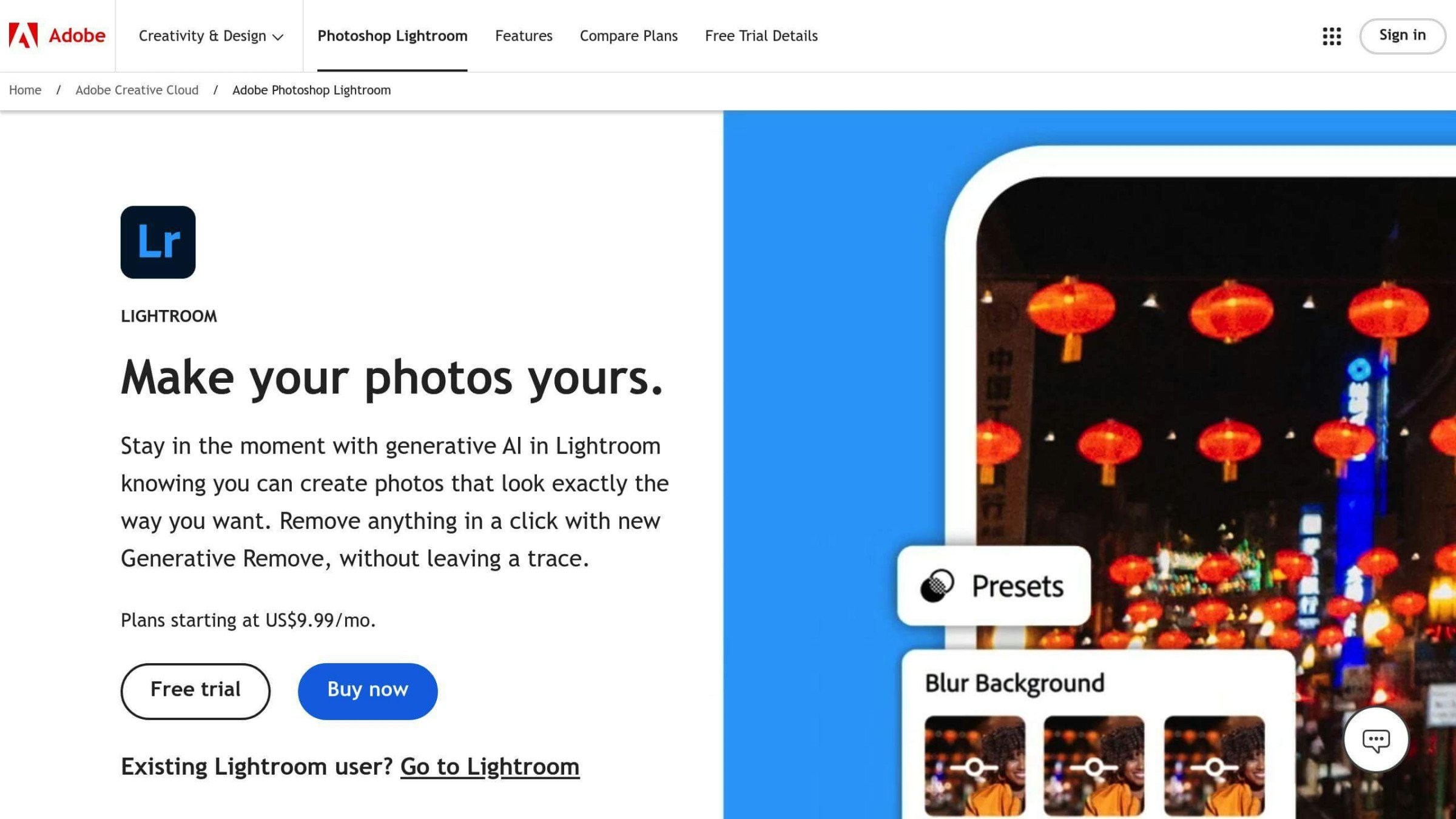 Adobe Lightroom