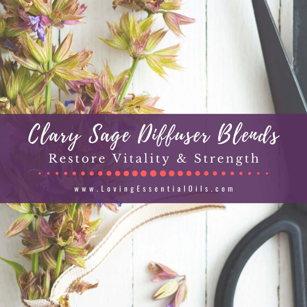 Clary Sage Diffuser Blends - 10 Euphoric Essential Oil Recipes