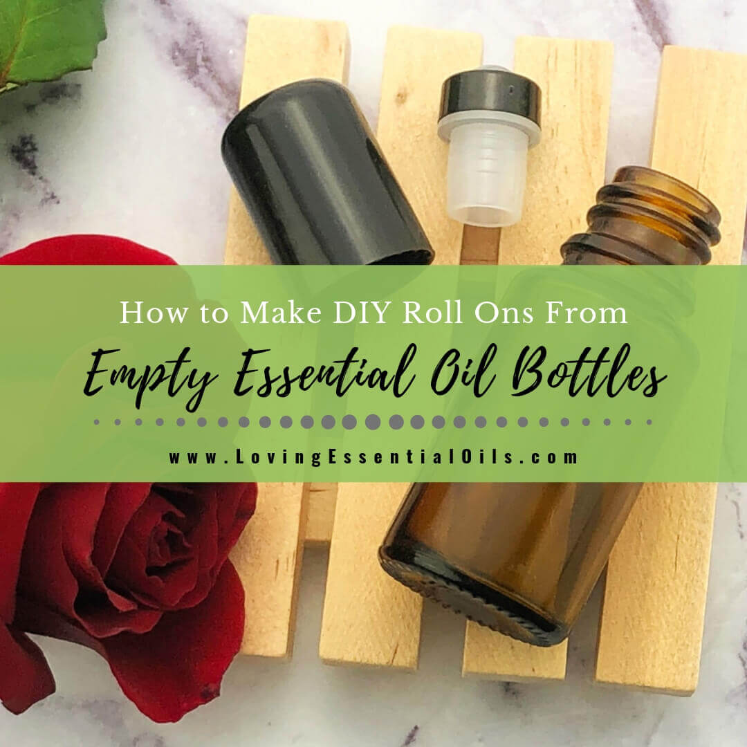 How to Make DIY Roll Ons From Empty Essential Oil Bottles