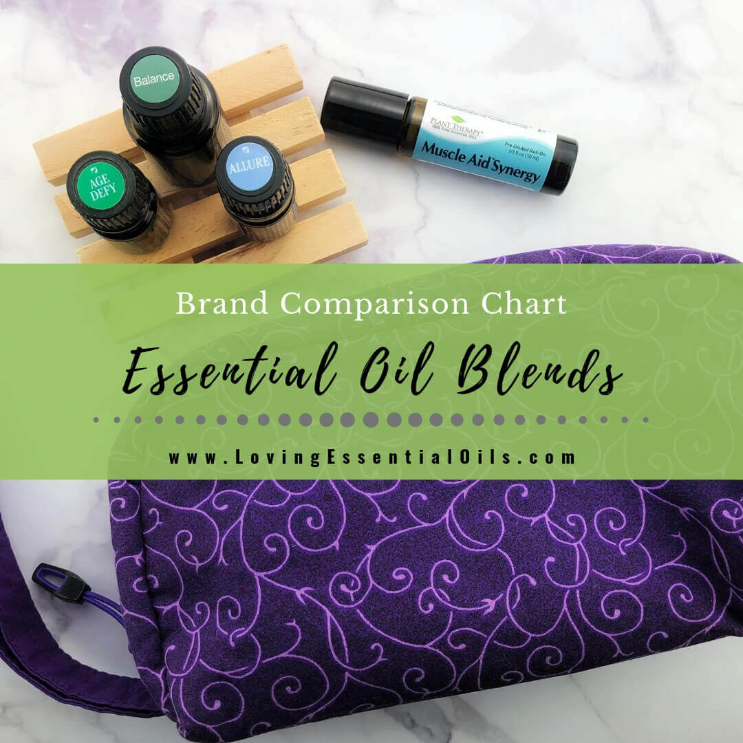 Essential Oil Blends Comparison Chart For Top Brands