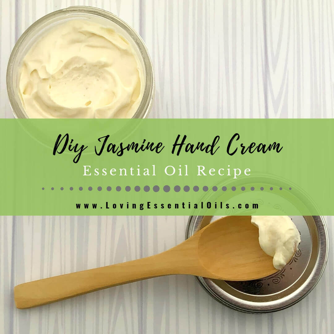 DIY Shea Butter Hand Cream Recipe w/ Rosehip and Jasmine Oil