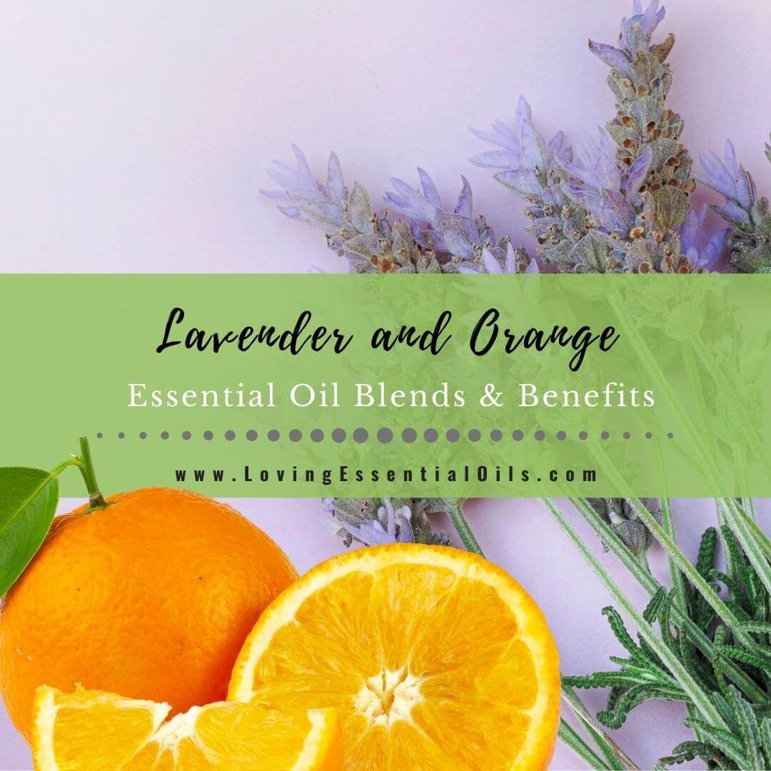 Lavender and Orange Essential Oil Blend Benefits and DIY Recipes