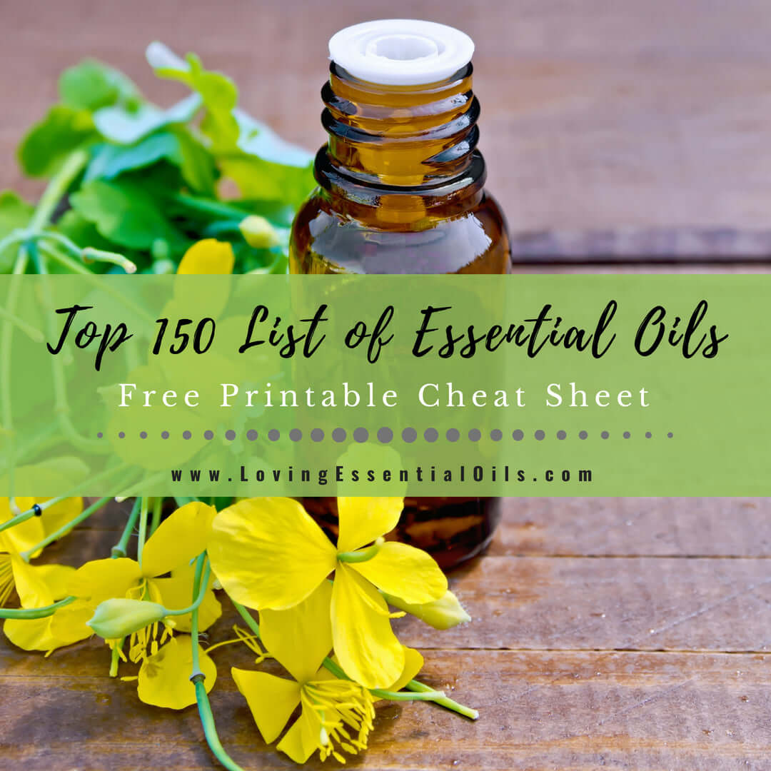 150 List of Essential Oils and Their Uses Benefits - Free Printable