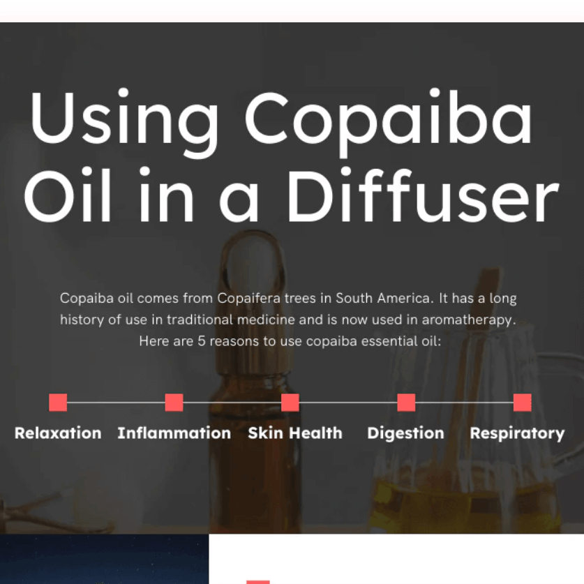 5 Reasons for Using Copaiba Oil in a Diffuser and at Home