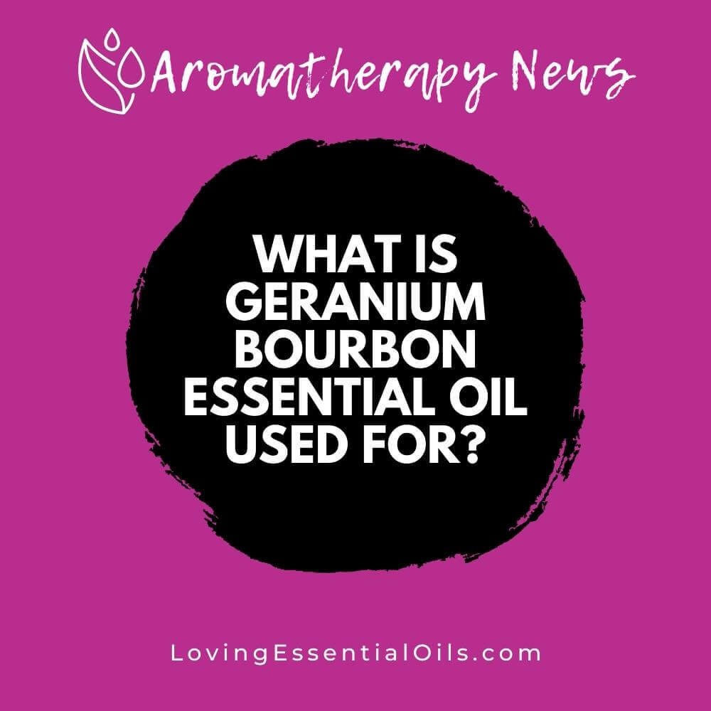 What is Geranium Bourbon Essential Oil Used For?