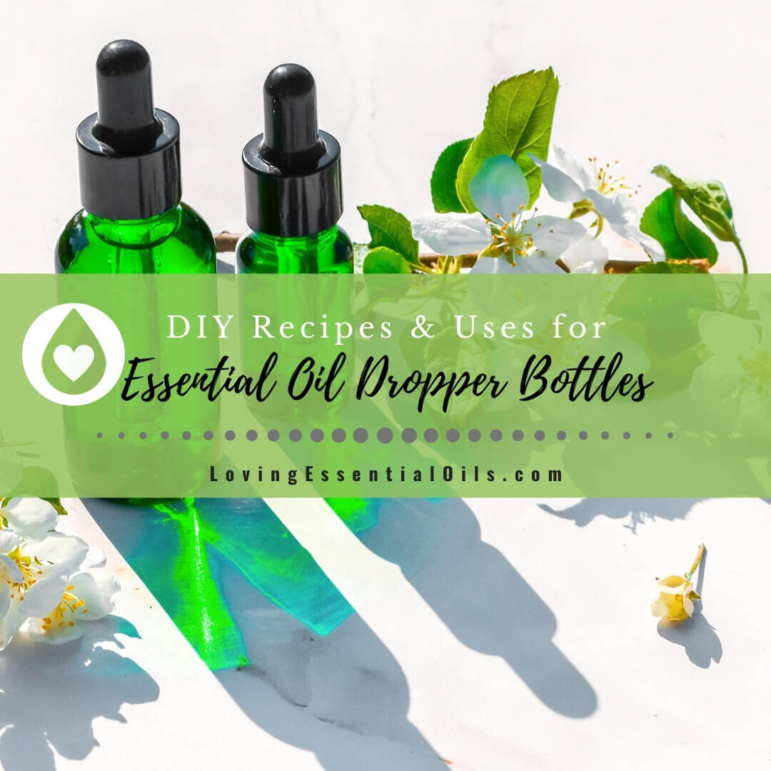 6 Best Uses For Essential Oil Dropper Bottles with DIY Recipes