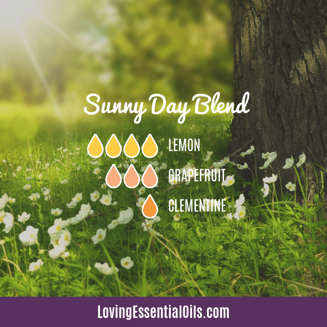 Sunny Day Essential Oil Blend Recipes and Benefits