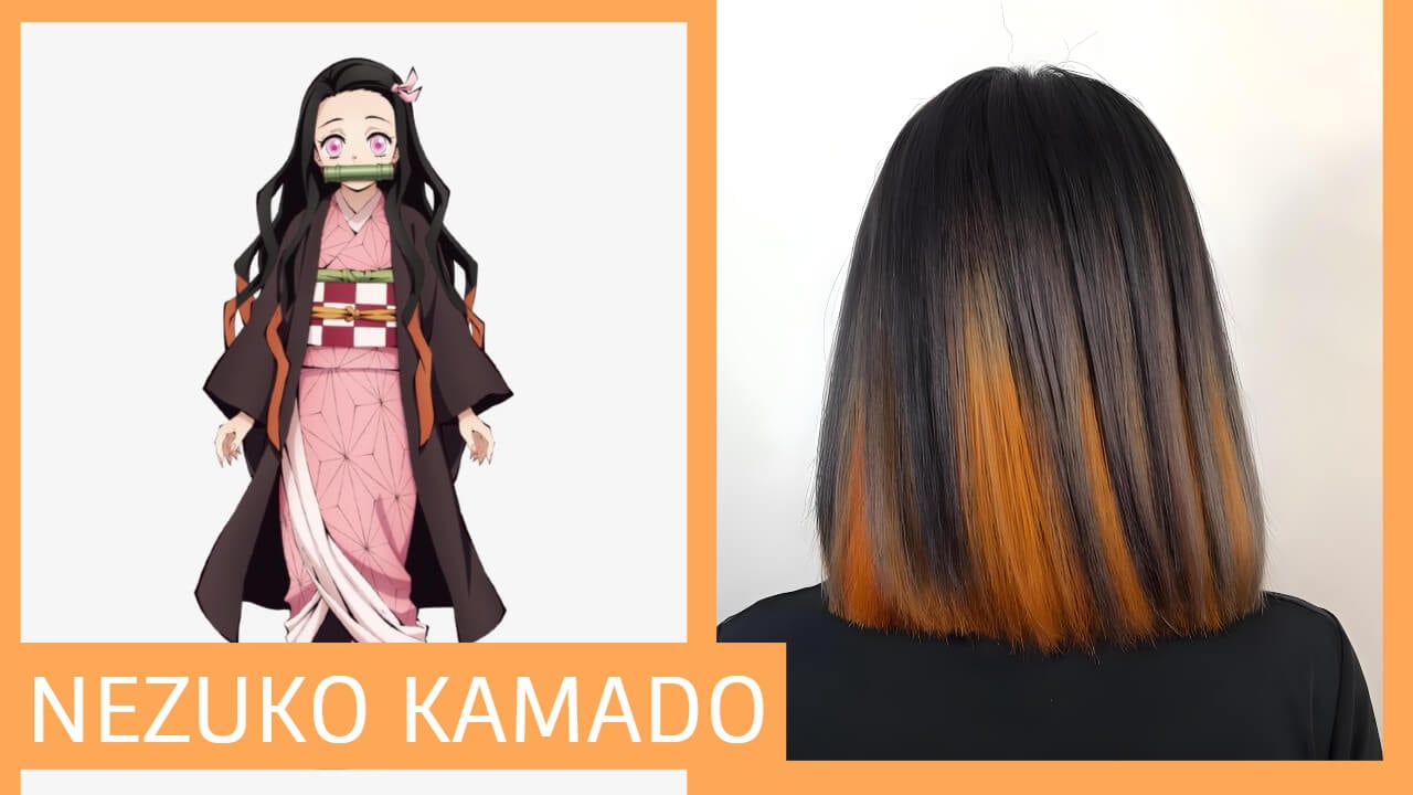 This unique and eye-catching color is a perfect example of how dip-dye can be used to add a touch of personality and style to any hair color.