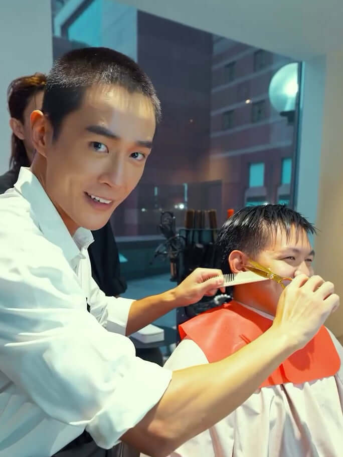 Tyler Ten’s First Day as a Hairdresser: Behind the Scenes of His Haircut Skills at Our Salon!