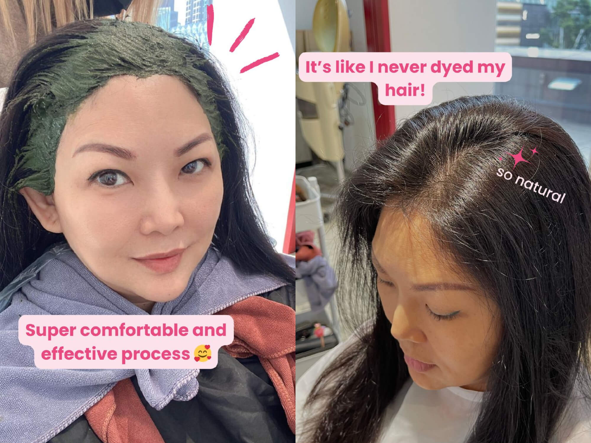 Henna is the only truly organic hair color