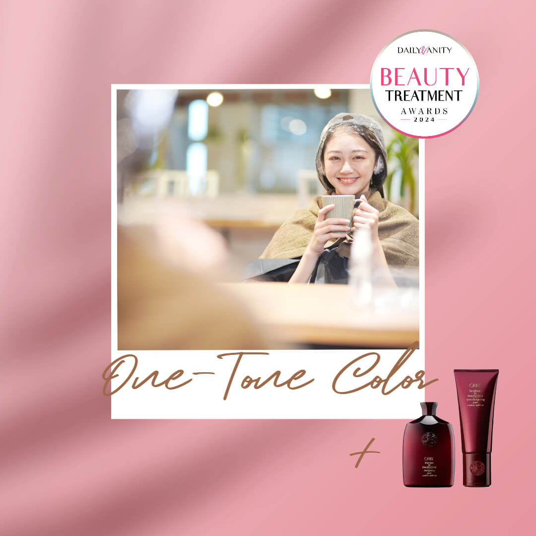 Valentine's Day Promotion One-Tone Hair Coloring with Oribe Hair Care Bundle