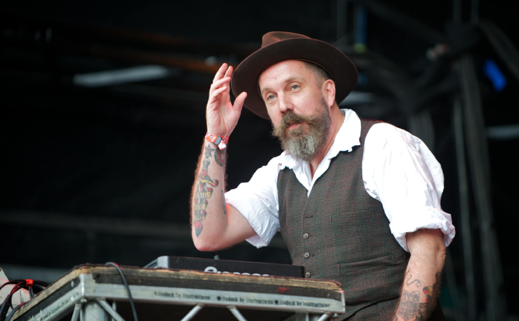 Andrew Weatherall. Credit - Hayley Madden/Redferns