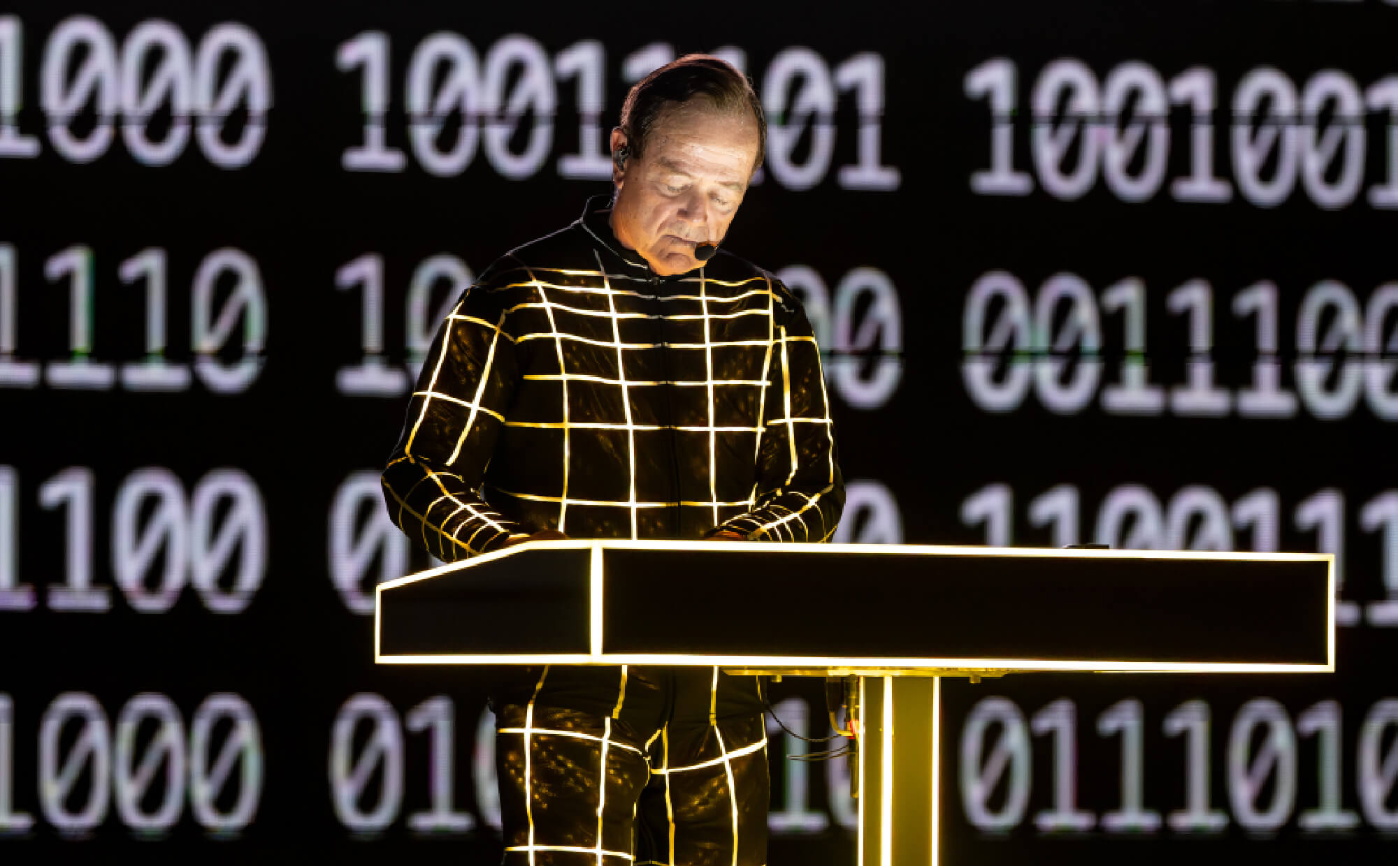 Kraftwerk founding member Ralf Hunter. Credit - David Crane