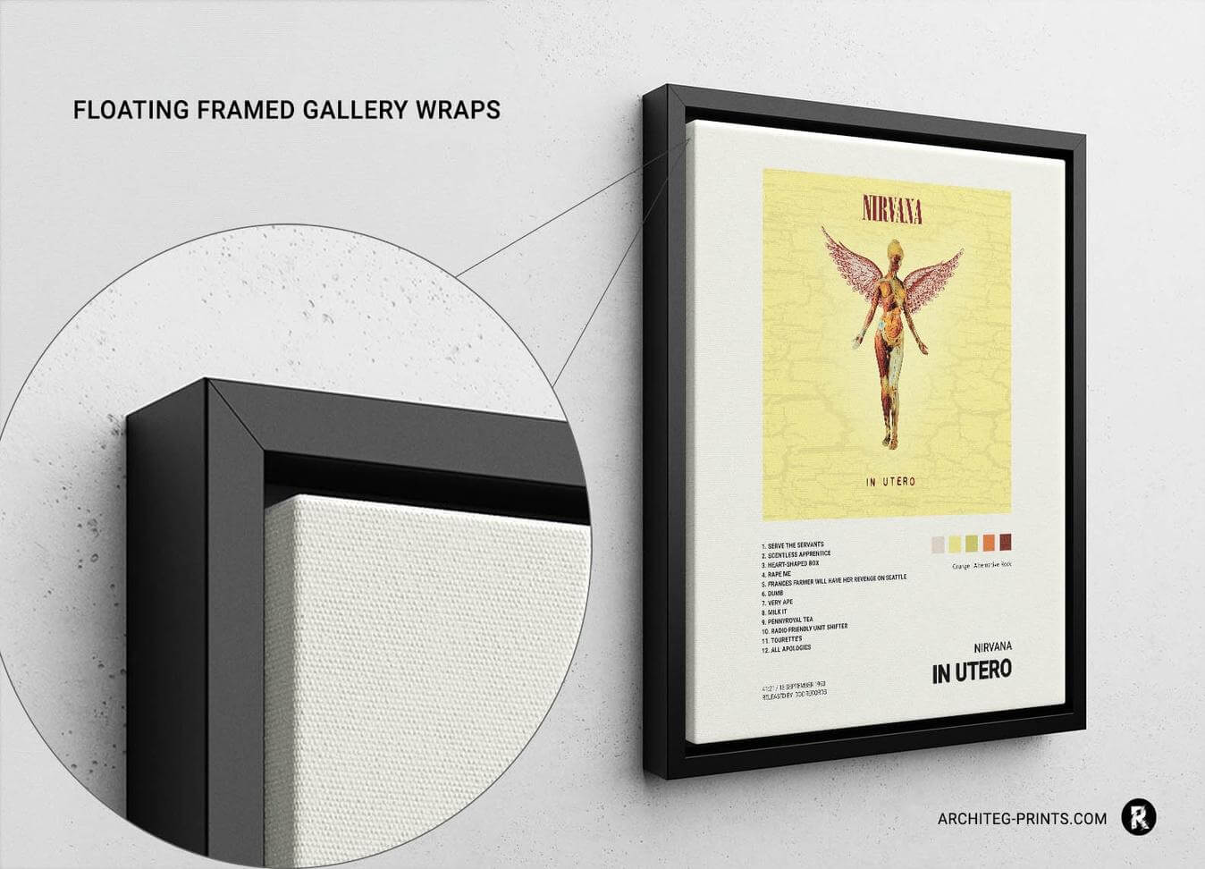 Nirvana - In Utero Artwork
