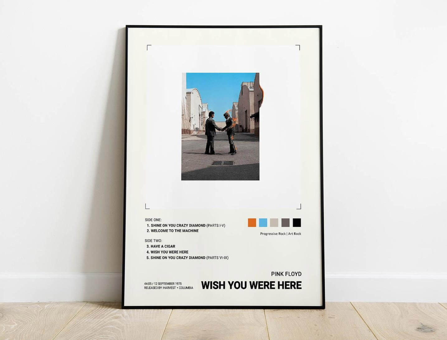 Pink Floyd - Wish You Were Here Album Cover