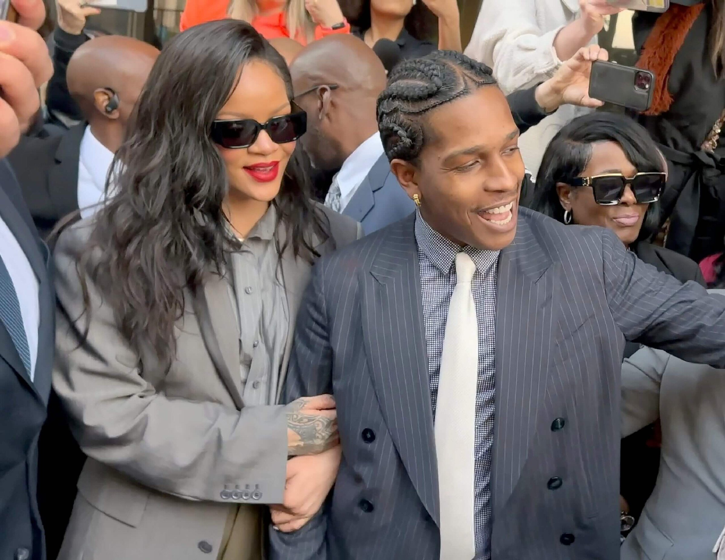 Rihanna and A$AP Rocky: A Family Court Appearance with Their Kids