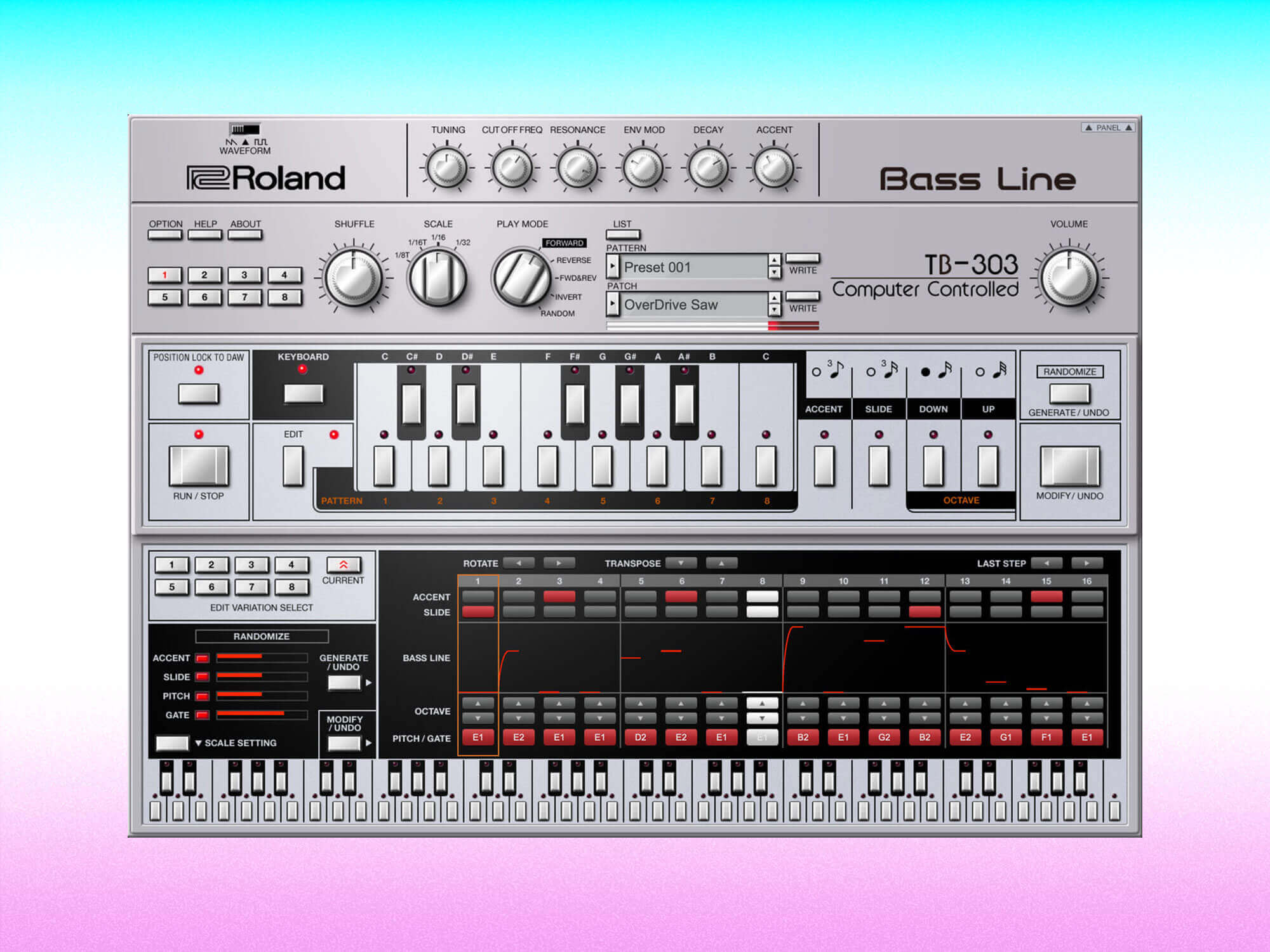 Celebrate 303 Day with Free Roland TB-303 Software Bass Line!