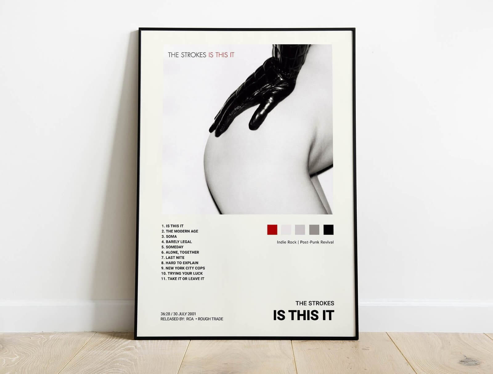 The Strokes - Is This It Music Album Cover Poster - A Visual Symphony for Your Walls!