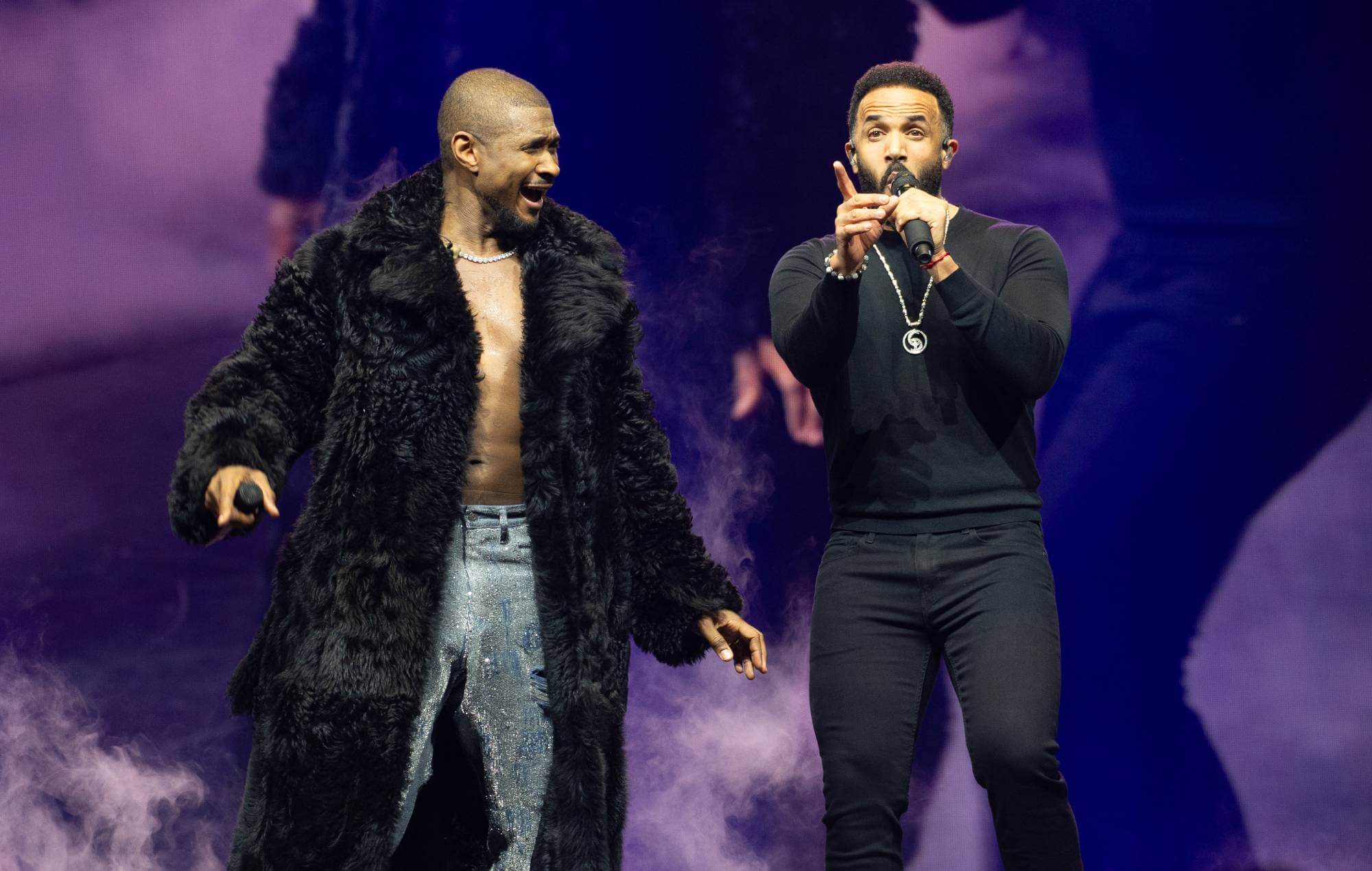 Craig David and Usher Live