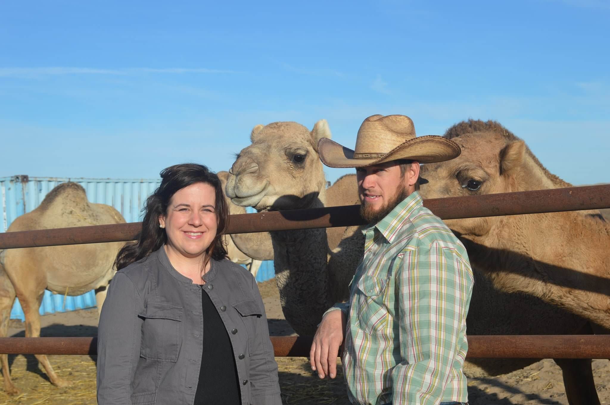 Kyle and Holly on Organic camel milk