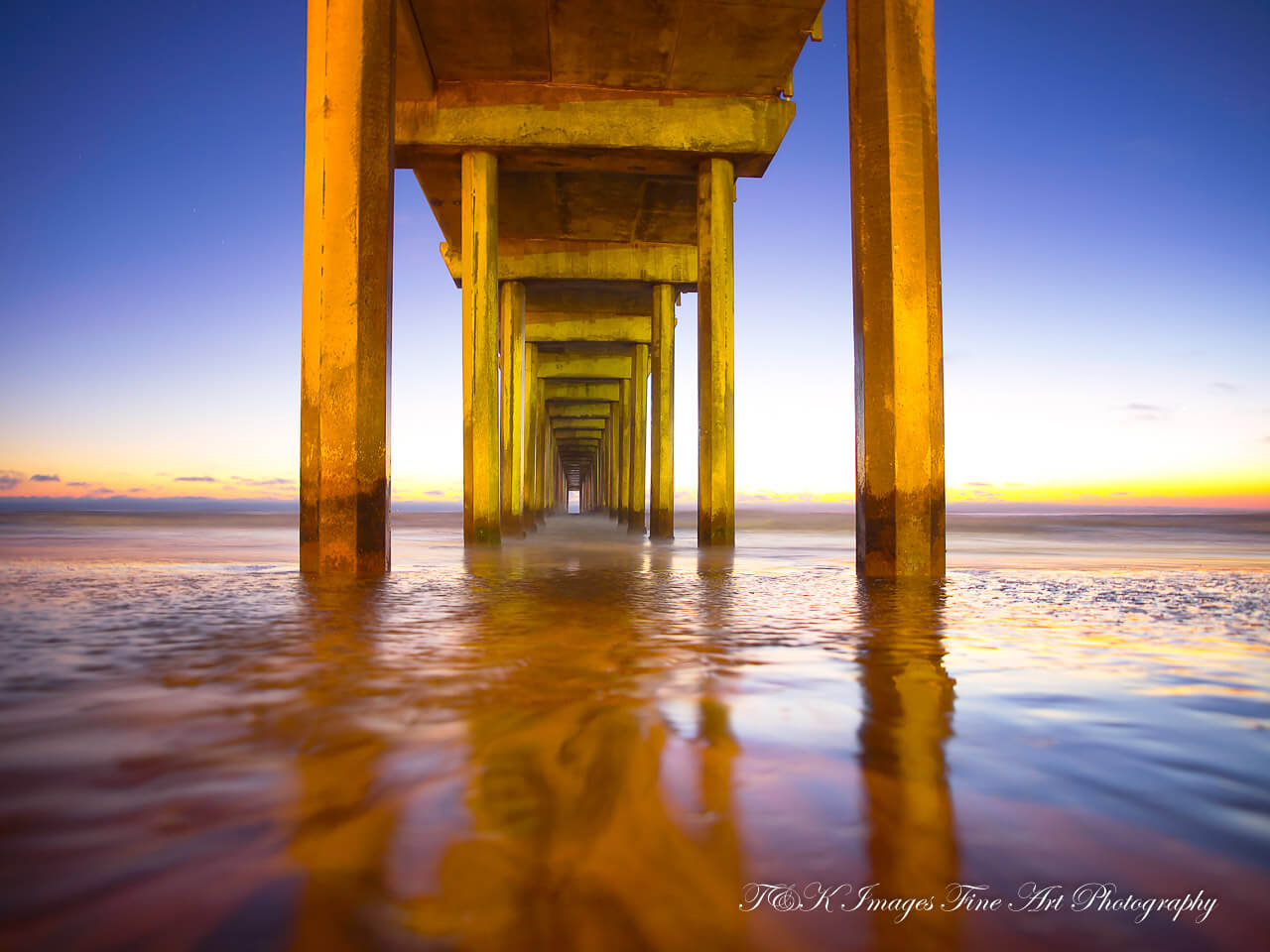 Scripps Pier at Sunset — La Jolla CA