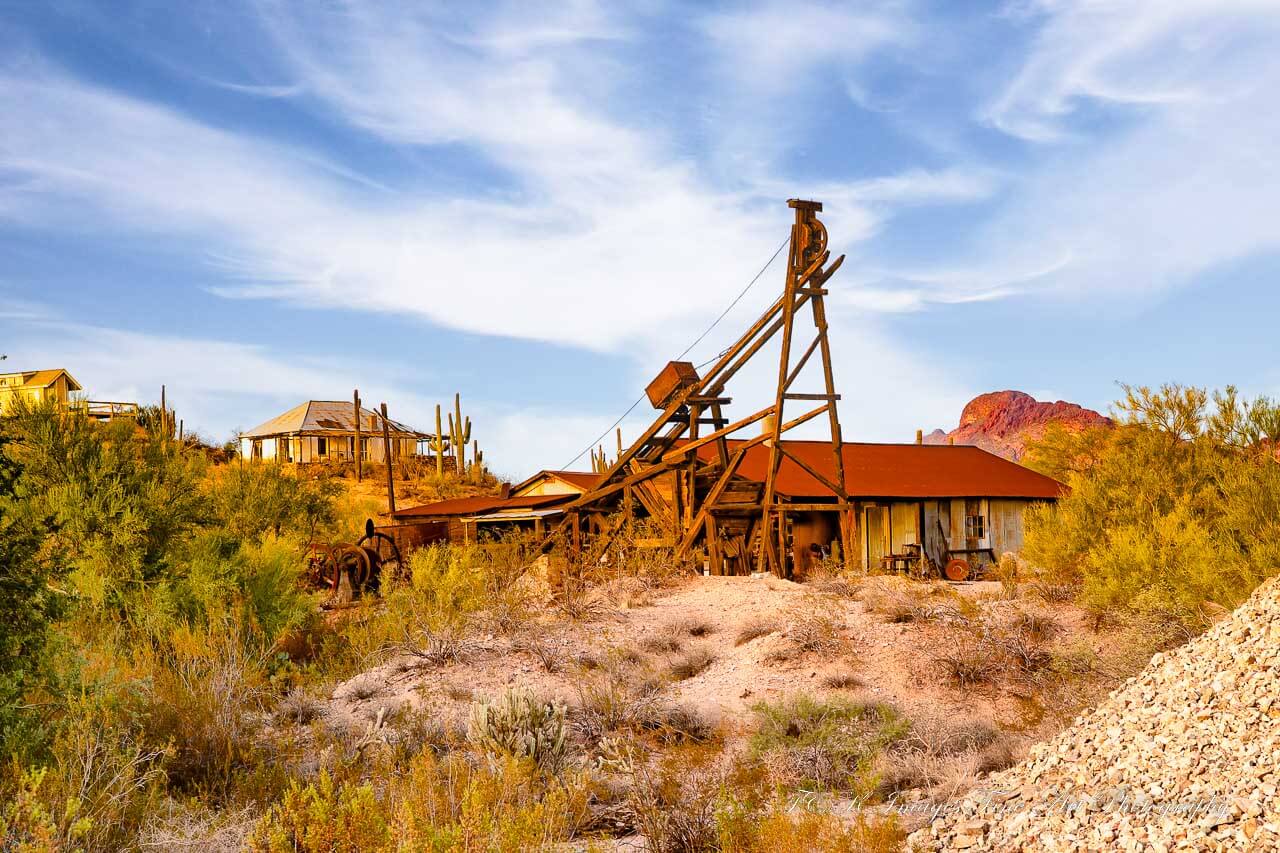 Head Frame and Vulture Peak