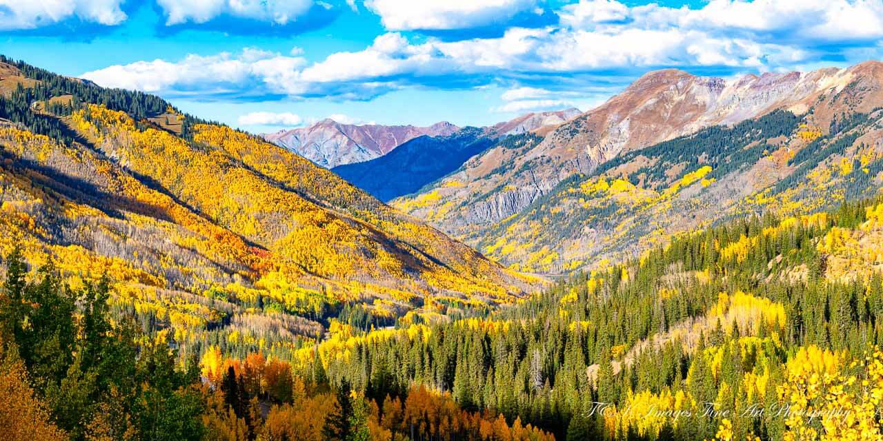 Autumn Fall Colors Along the Million Dollar Highway