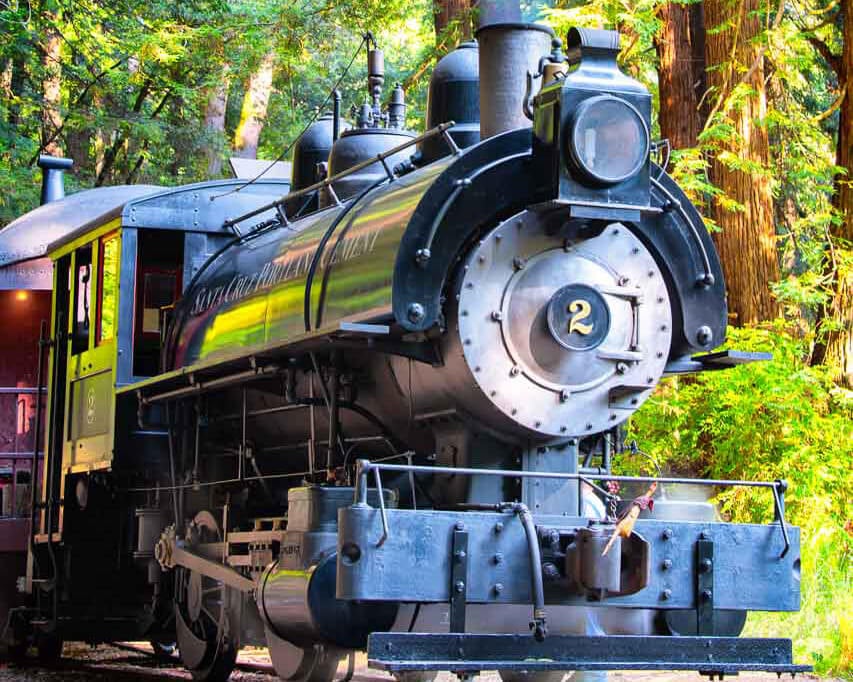 The Skunk Train Fort Bragg - California