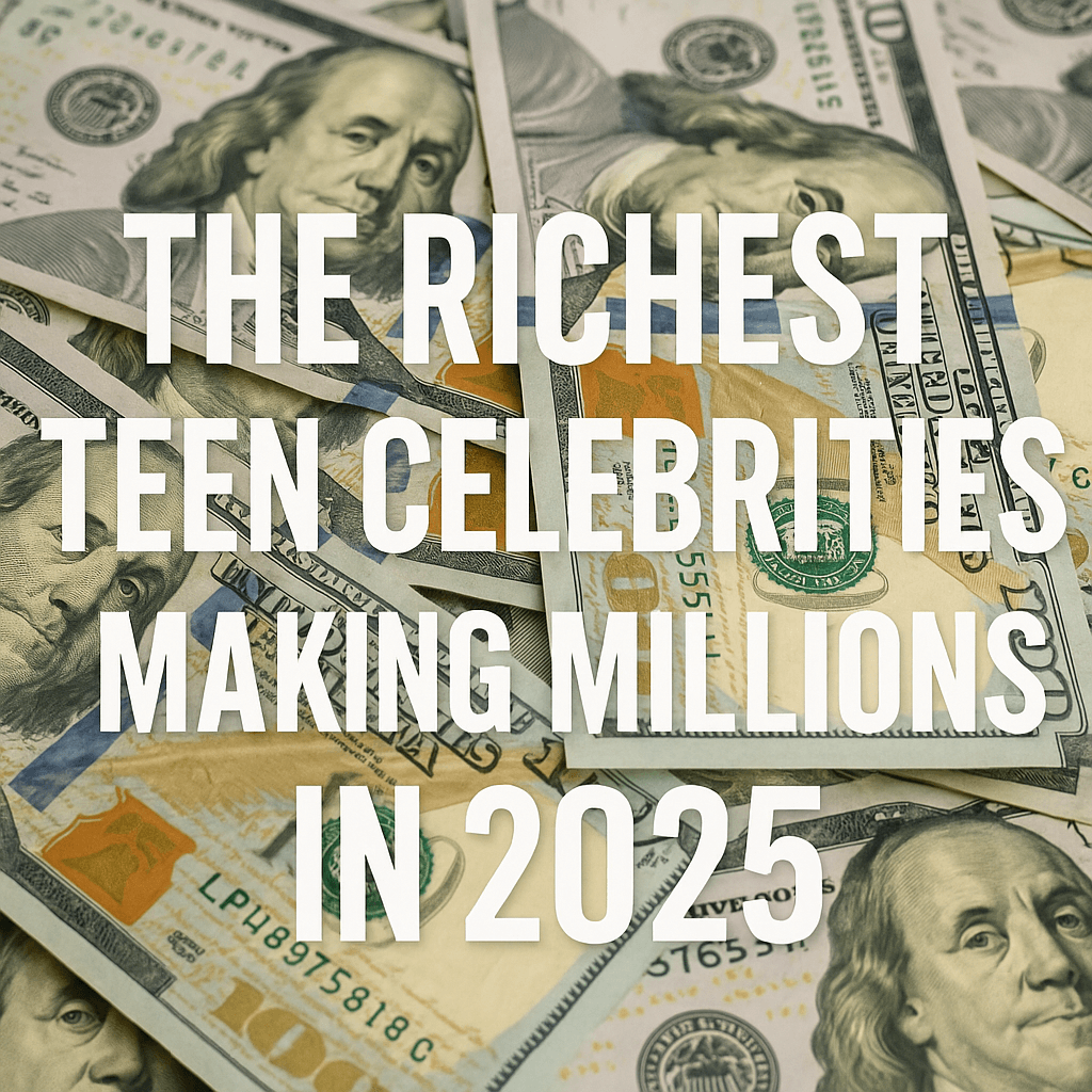 The Richest Teen Celebrities Making Millions in 2025