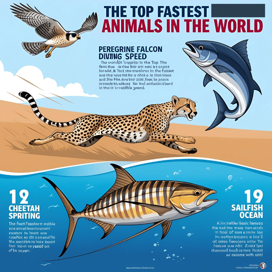 The Top Fastest Animals in the World: Nature’s High-Speed Marvels