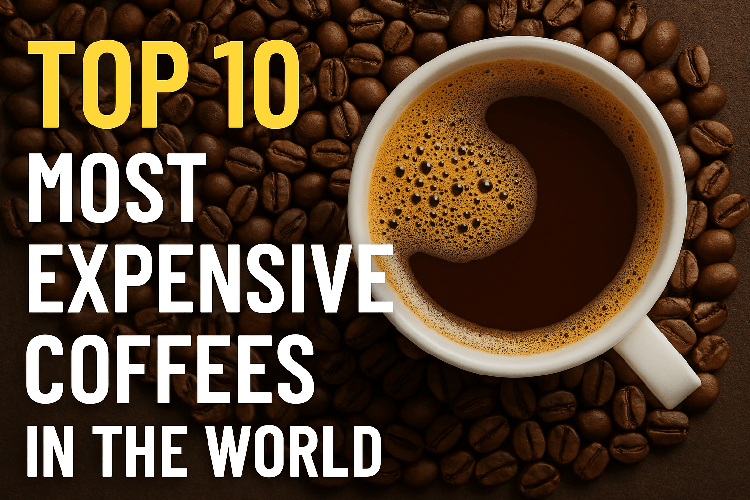 Top 10 Most Expensive Coffees in the World