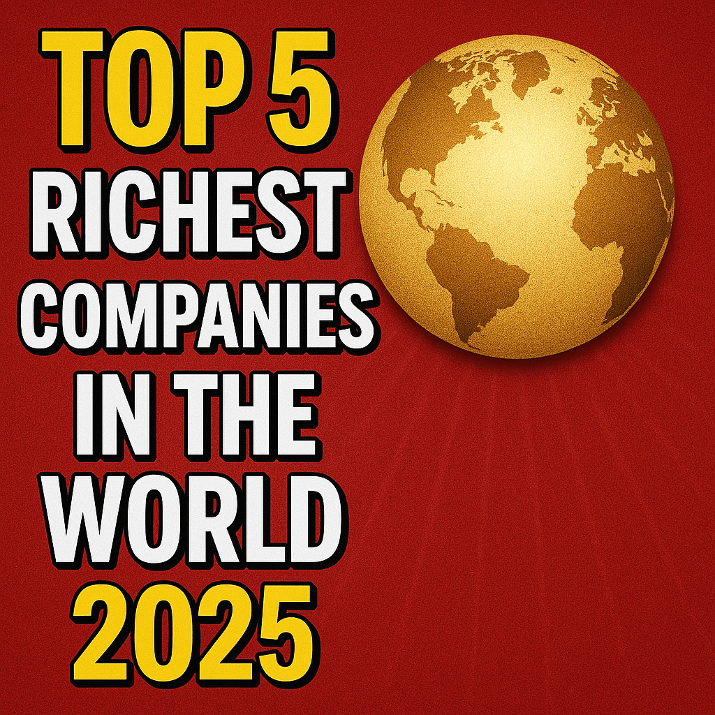 Top 5 Richest Company in the World 2025