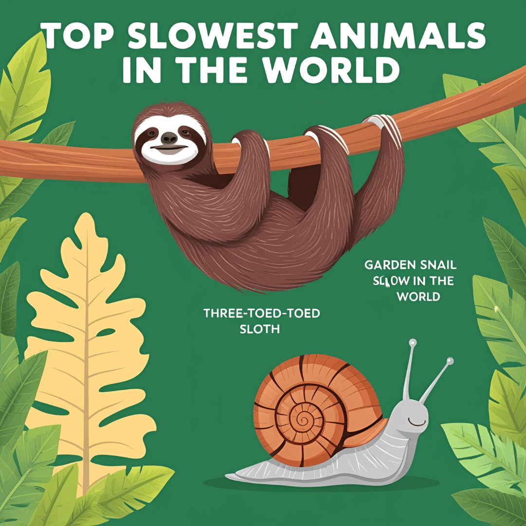 The Top Slowest Animals in the World: Nature’s Masters of Chill