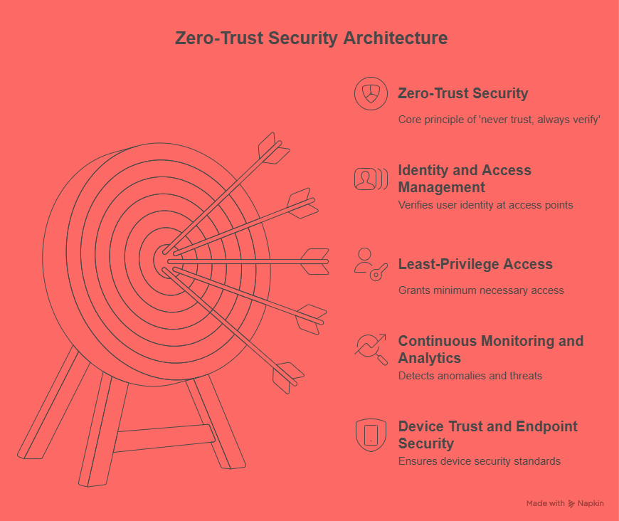 2. Zero-Trust Security Architecture