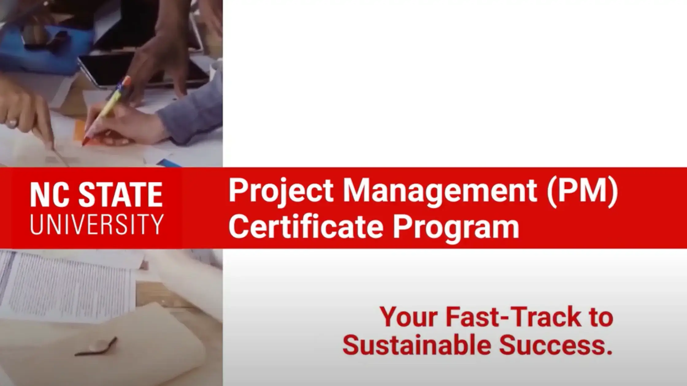 project management certification ncsu