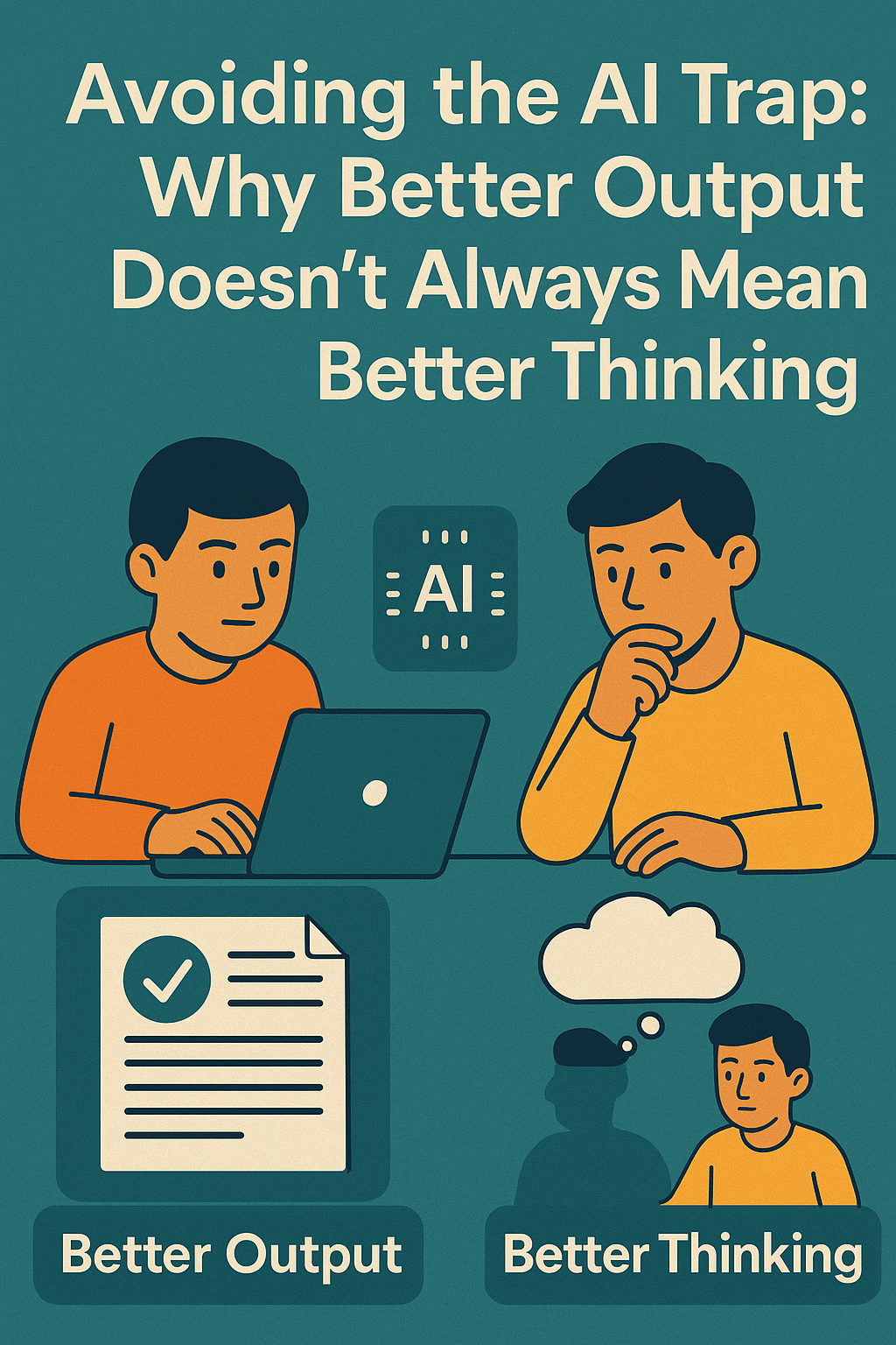 Avoiding the AI Trap: Why Better Output Doesn’t Always Mean Better ...