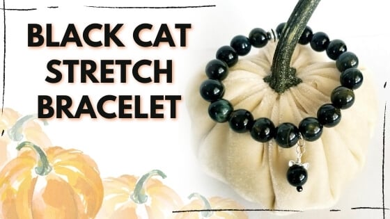 ​Black Cat Stretch Bracelet