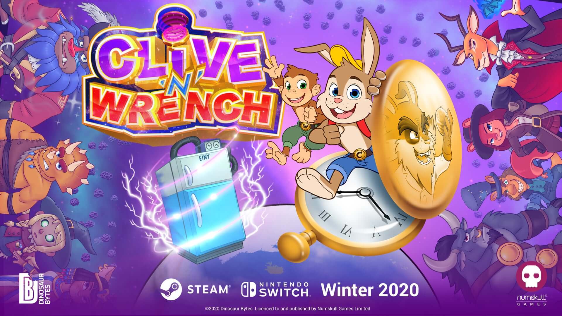 Clive ‘N’ Wrench, extended Gameplay Trailer