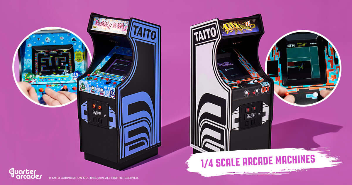 Quarter Arcades' Latest Release: QIX & Bubble Bobble