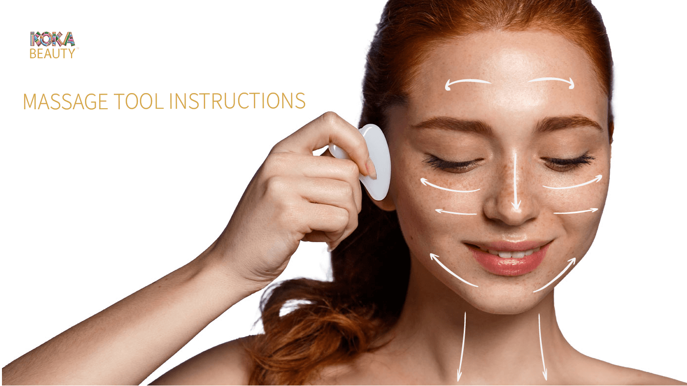 Koka Beauty Gua Sha Massage Instructions