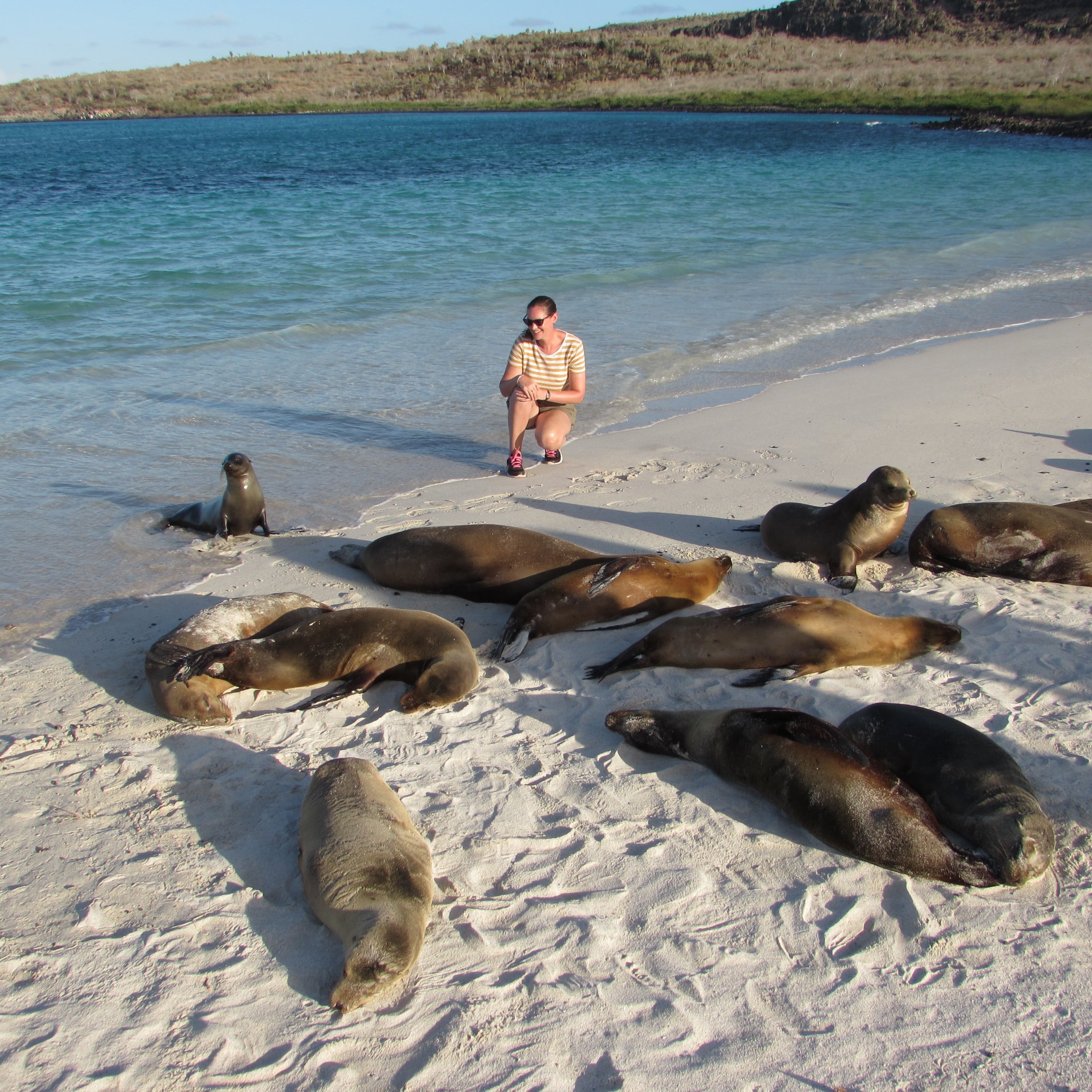 Hannah in the Galapagos Islands