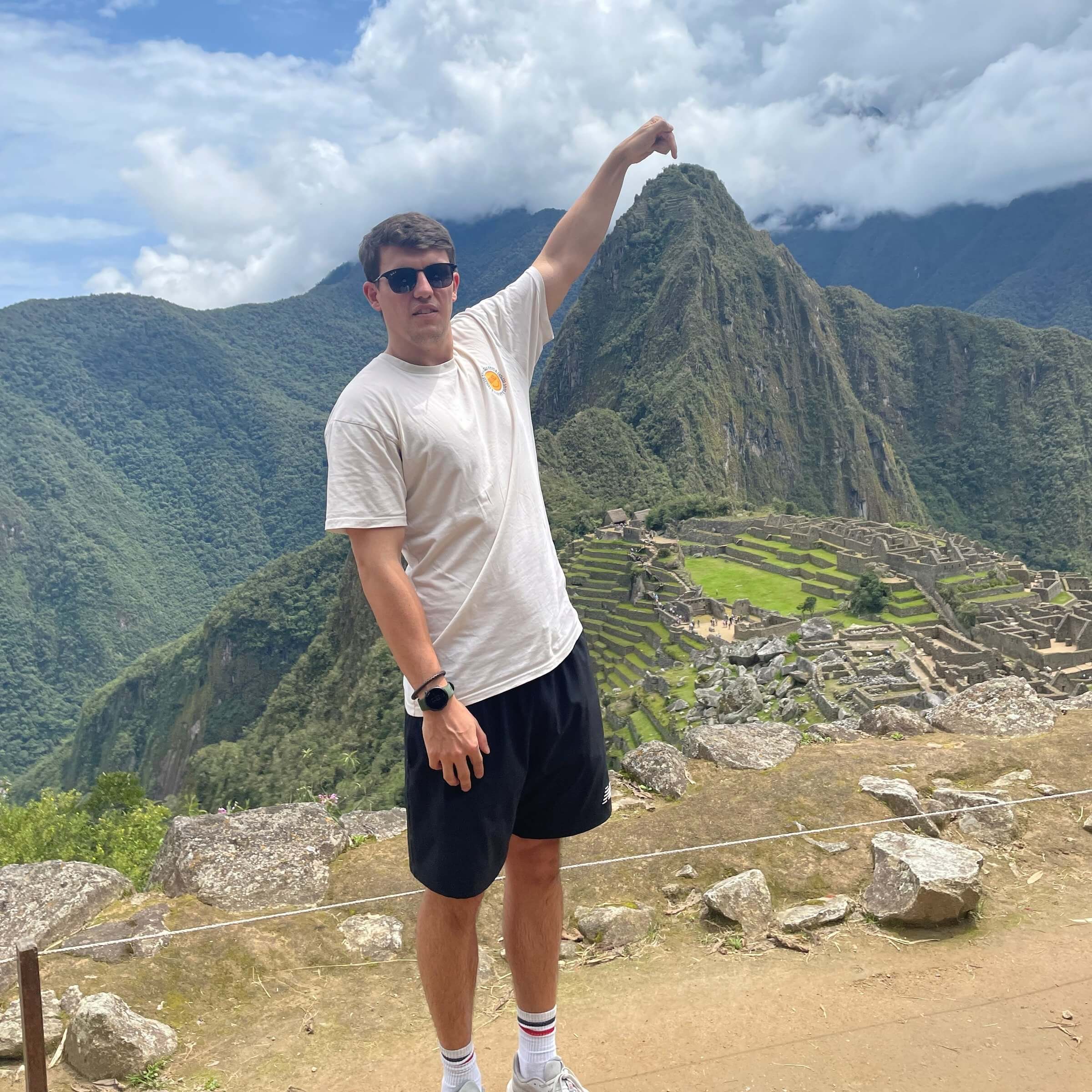 Rob at Machu Picchu