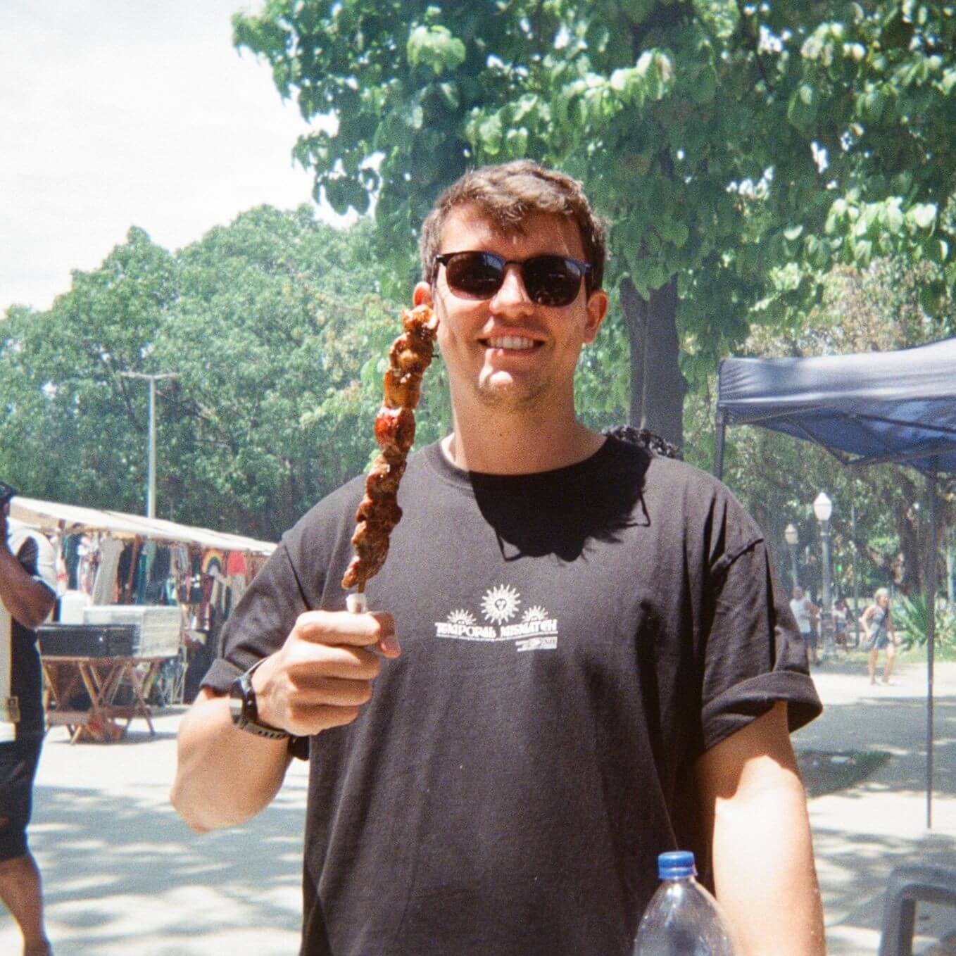 Rob at local food