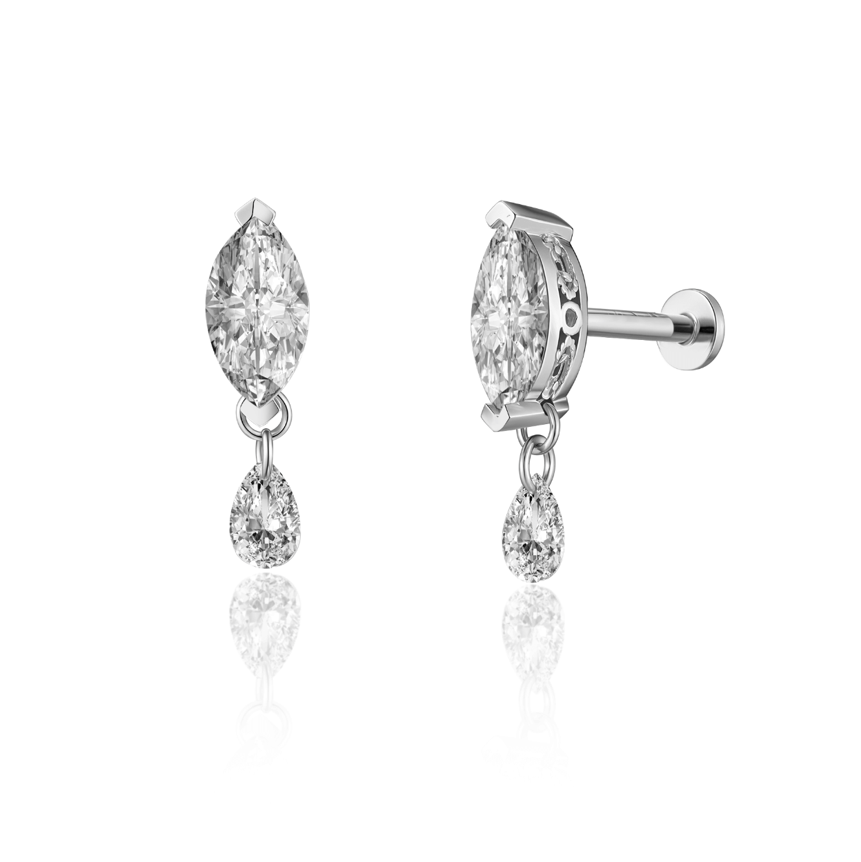 flatback earrings