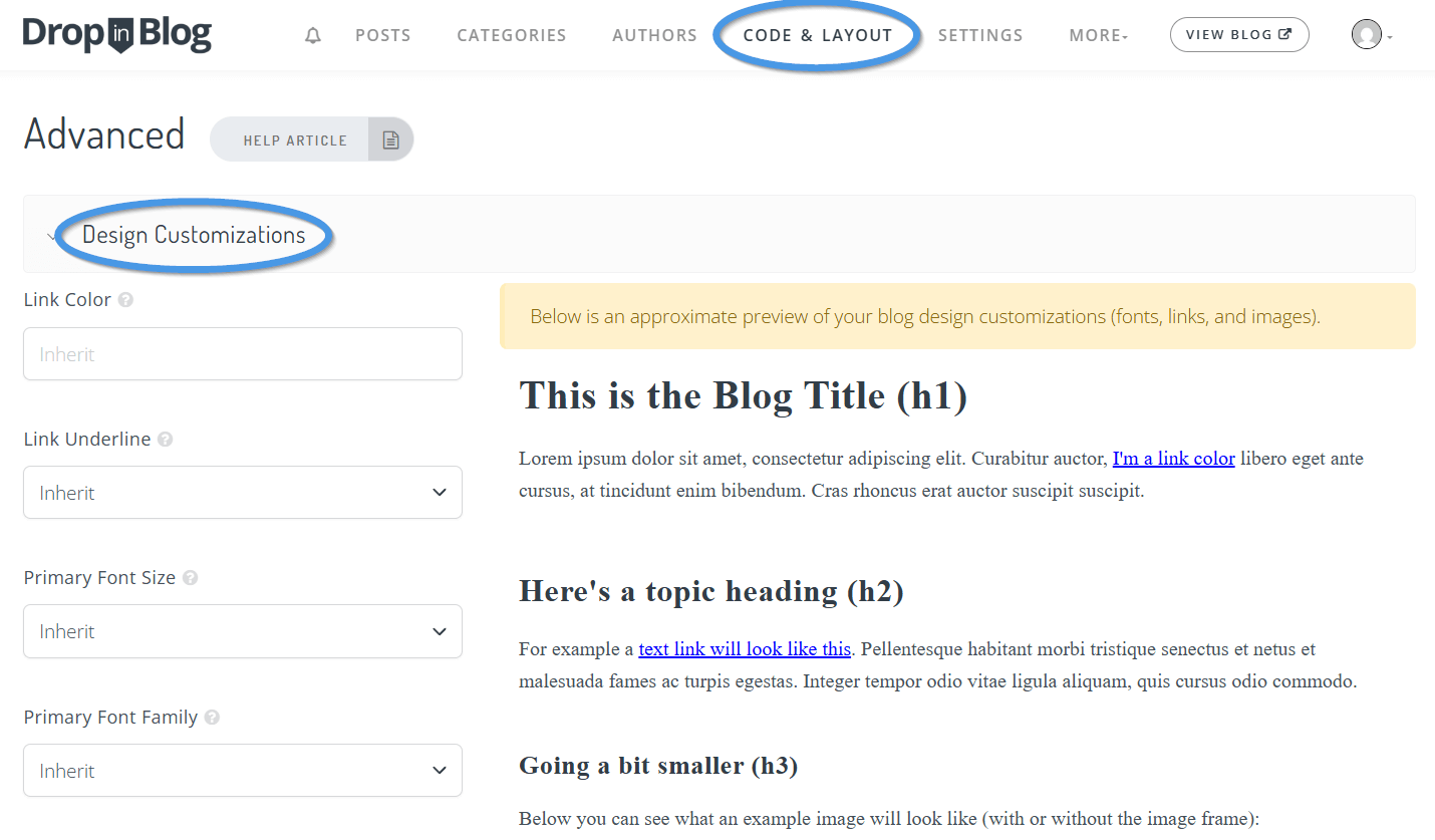 HighLevel blog install step
