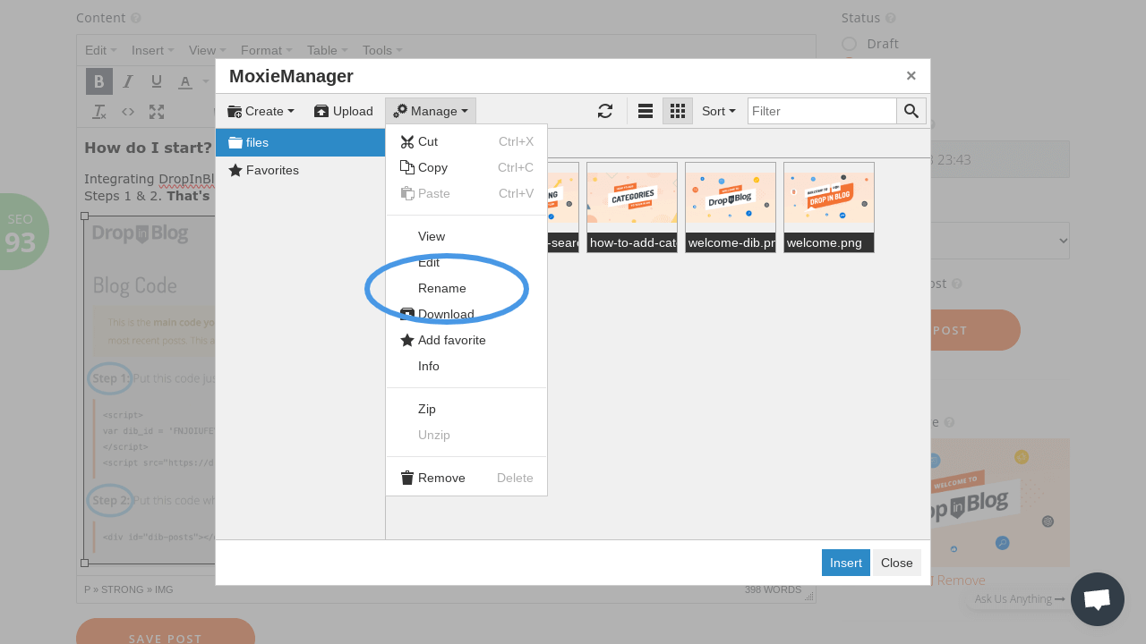 image filenames for seo: rename image files