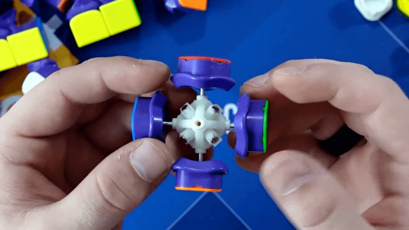 Installed center magnets