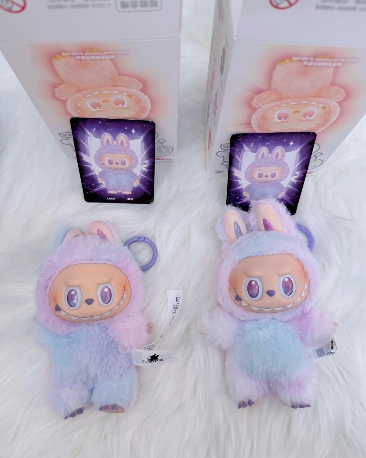Old vs. new Labubu figure skin tone comparison