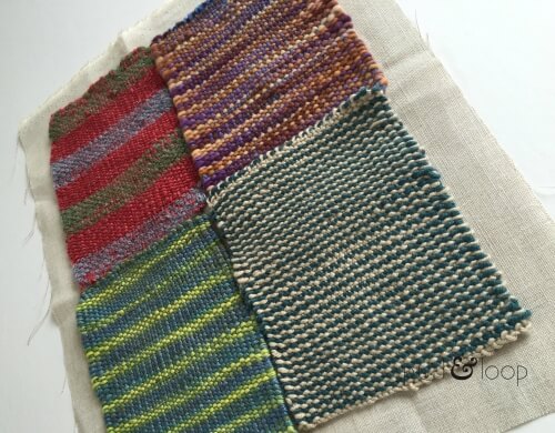 Free woven pillow tutorial from Purl & Loop on the Woolery Blog